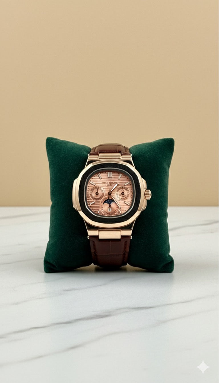 Montre patek philippe bracelet cuir